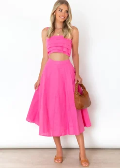 Women Gingham & Heels Crops>Abrielle Crop