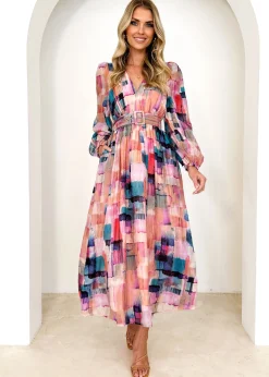 Women Gingham & Heels Midi><noscript><img width=