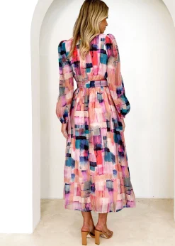Women Gingham & Heels Midi><noscript><img width=