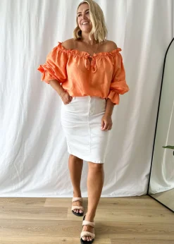 Women Gingham & Heels Blouses><noscript><img width=