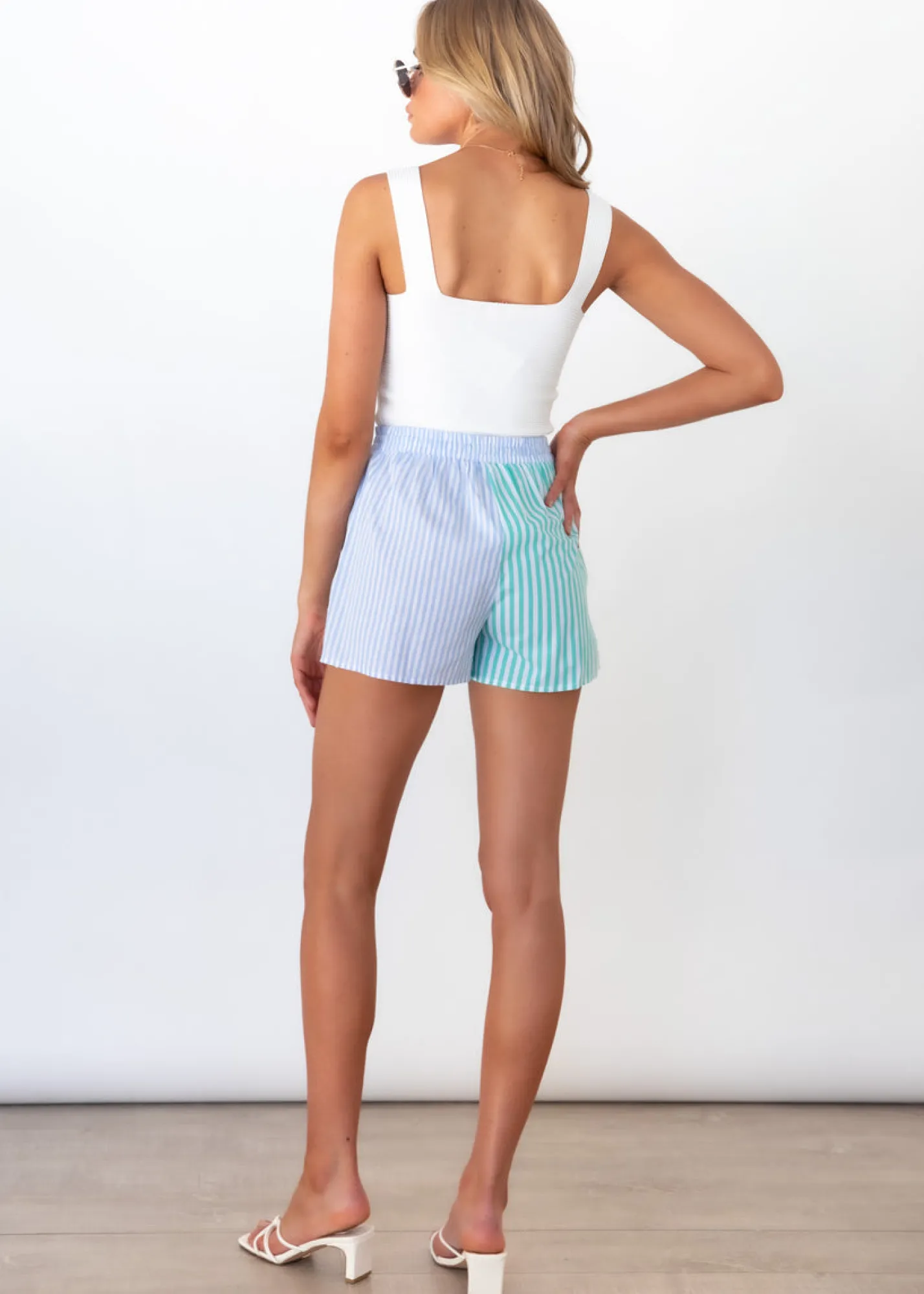 Women Gingham & Heels Shorts>Adalia Shorts
