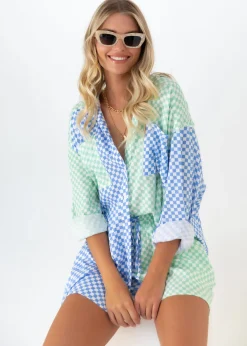 Women Gingham & Heels Shorts>Adalia Shorts
