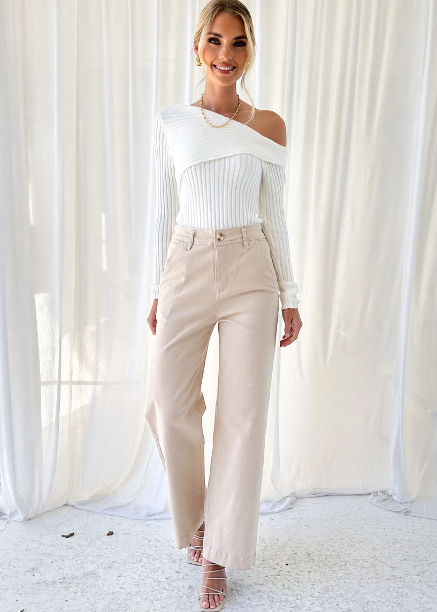 Women Gingham & Heels Jeans>Addie Stretch Jeans