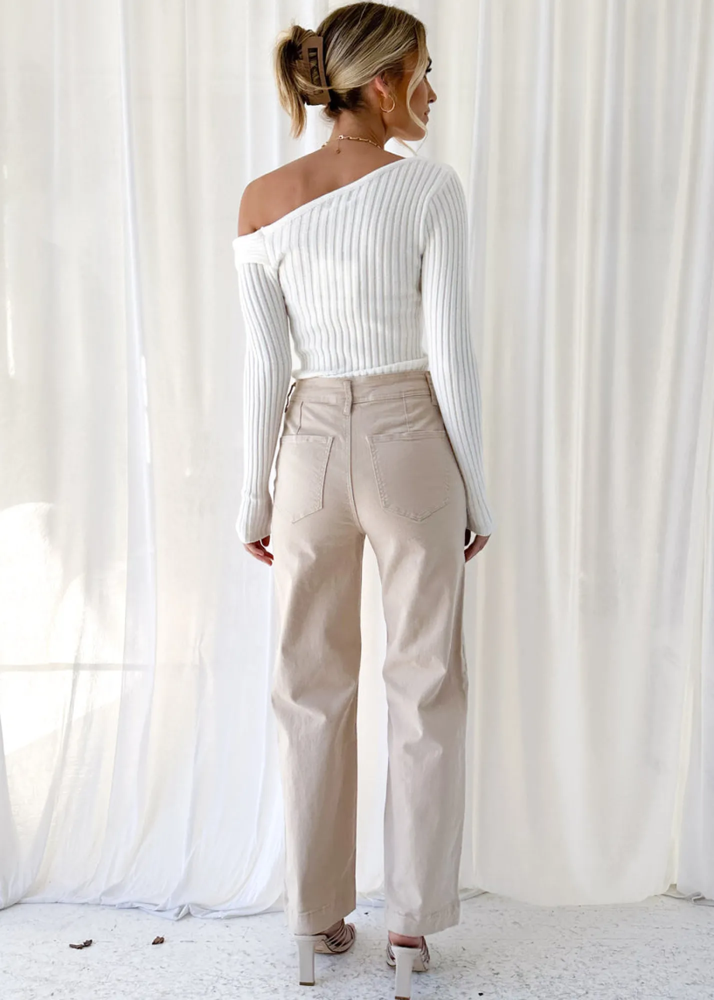 Women Gingham & Heels Jeans>Addie Stretch Jeans