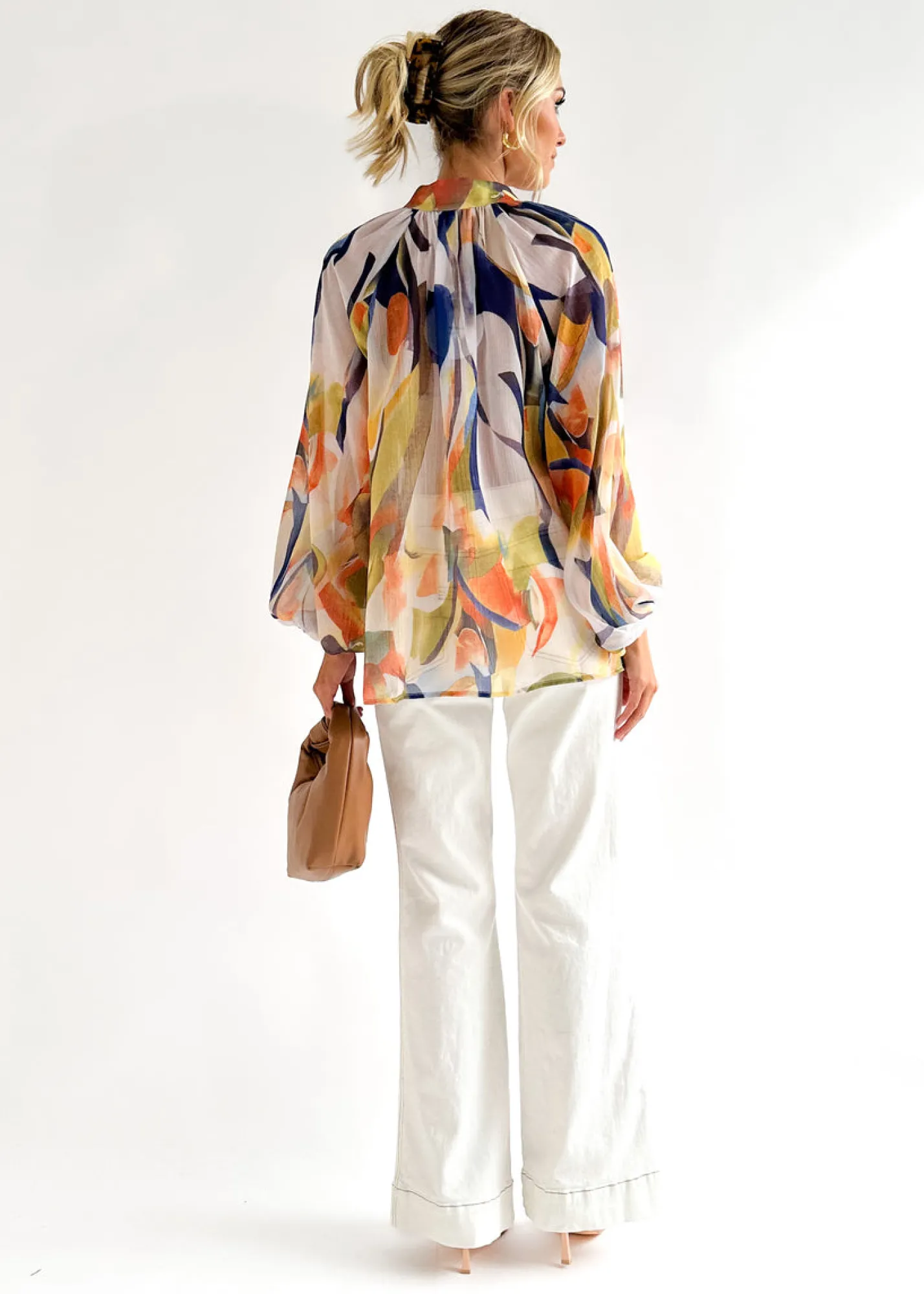 Women Gingham & Heels Blouses>Adeena Blouse