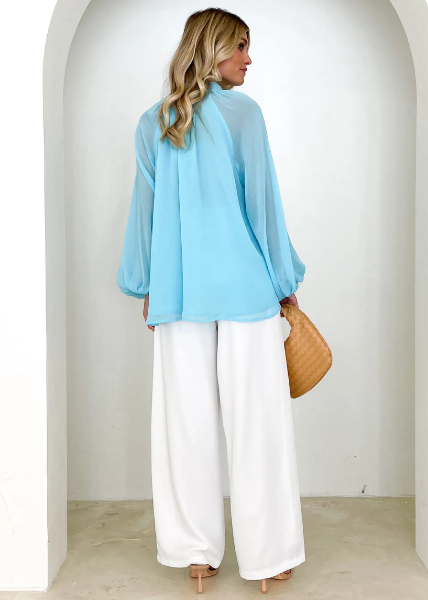 Women Gingham & Heels Blouses>Adeena Blouse