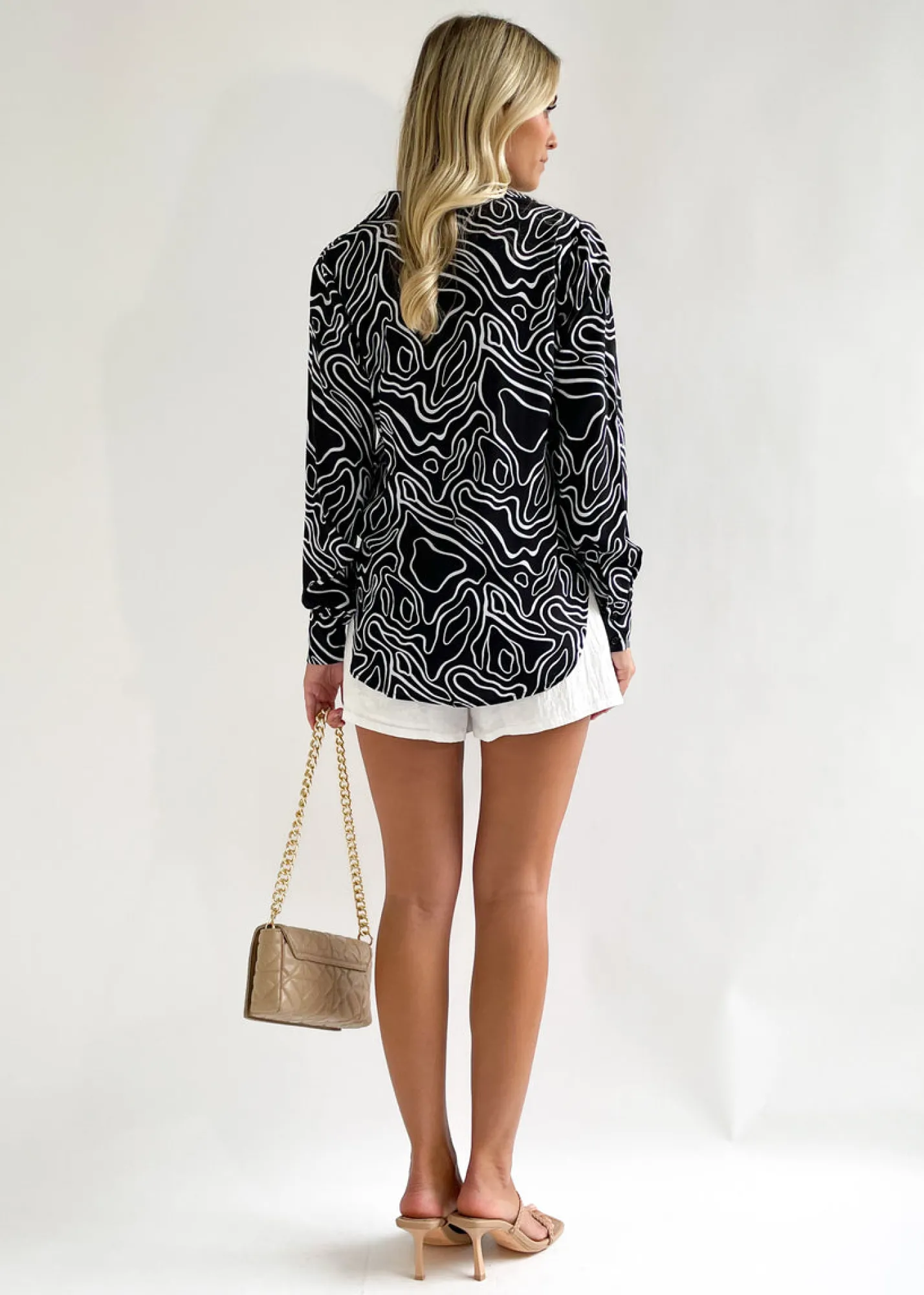 Women Gingham & Heels Sets>Adelina Shirt