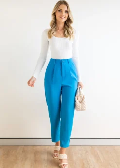 Women Gingham & Heels Pants><noscript><img width=