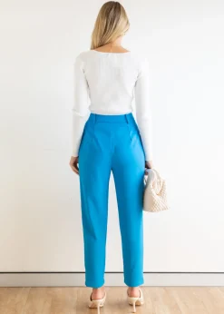 Women Gingham & Heels Pants><noscript><img width=