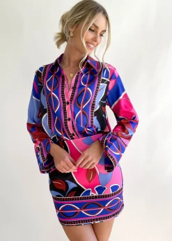 Women Gingham & Heels Sets>Adison Shirt