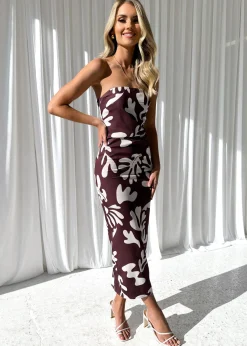Women Gingham & Heels Midi>Akeli Midi Dress