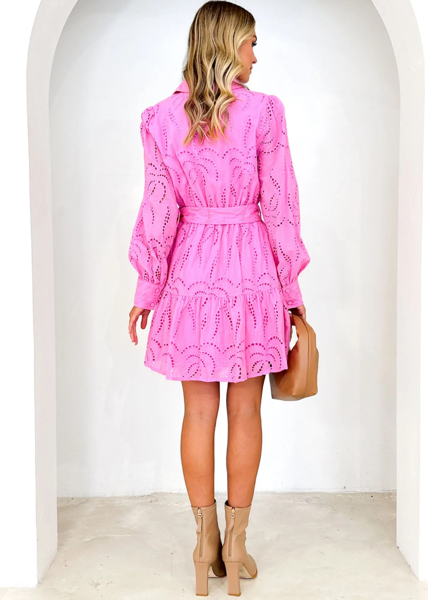 Women Gingham & Heels Short>Alatore Dress