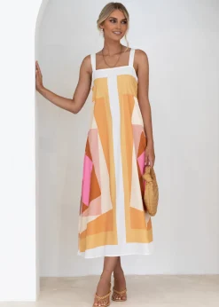 Women Gingham & Heels Maxi><noscript><img width=