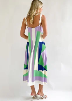 Women Gingham & Heels Maxi><noscript><img width=