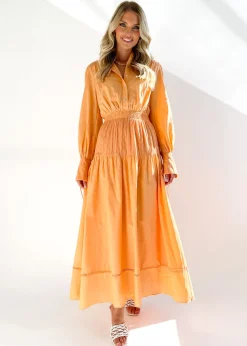 Women Gingham & Heels Maxi>Aletha Maxi Dress
