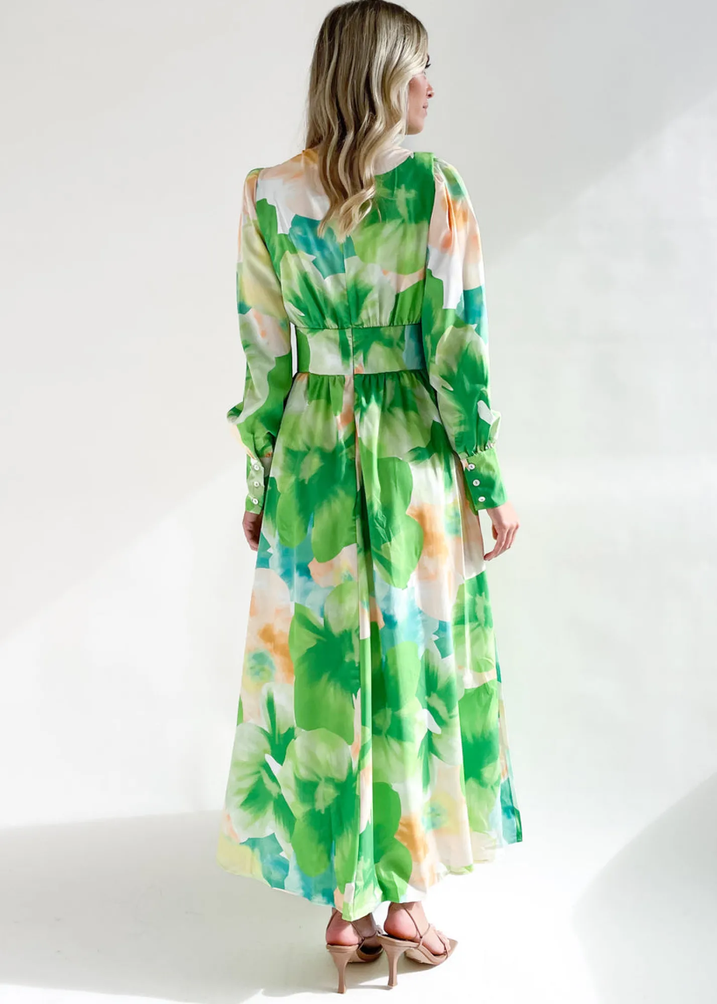 Women Gingham & Heels Maxi>Aletha Maxi Dress