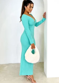 Women Gingham & Heels Knit Dresses><noscript><img width=