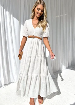Women Gingham & Heels Maxi><noscript><img width=