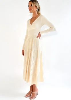 Women Gingham & Heels Knit Dresses><noscript><img width=