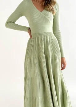 Women Gingham & Heels Knit Dresses><noscript><img width=