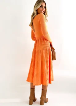 Women Gingham & Heels Knit Dresses><noscript><img width=