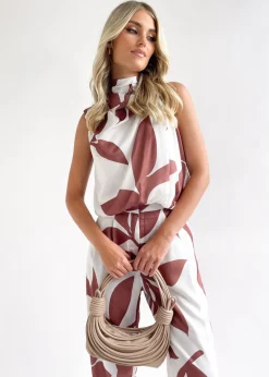 Women Gingham & Heels Blouses>Alizzie Blouse