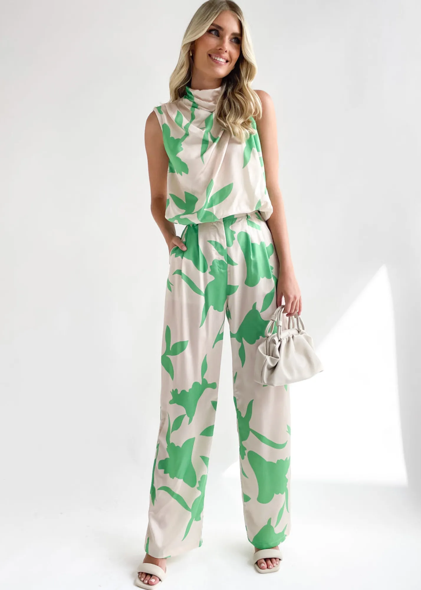 Women Gingham & Heels Sets>Alizzie Pant