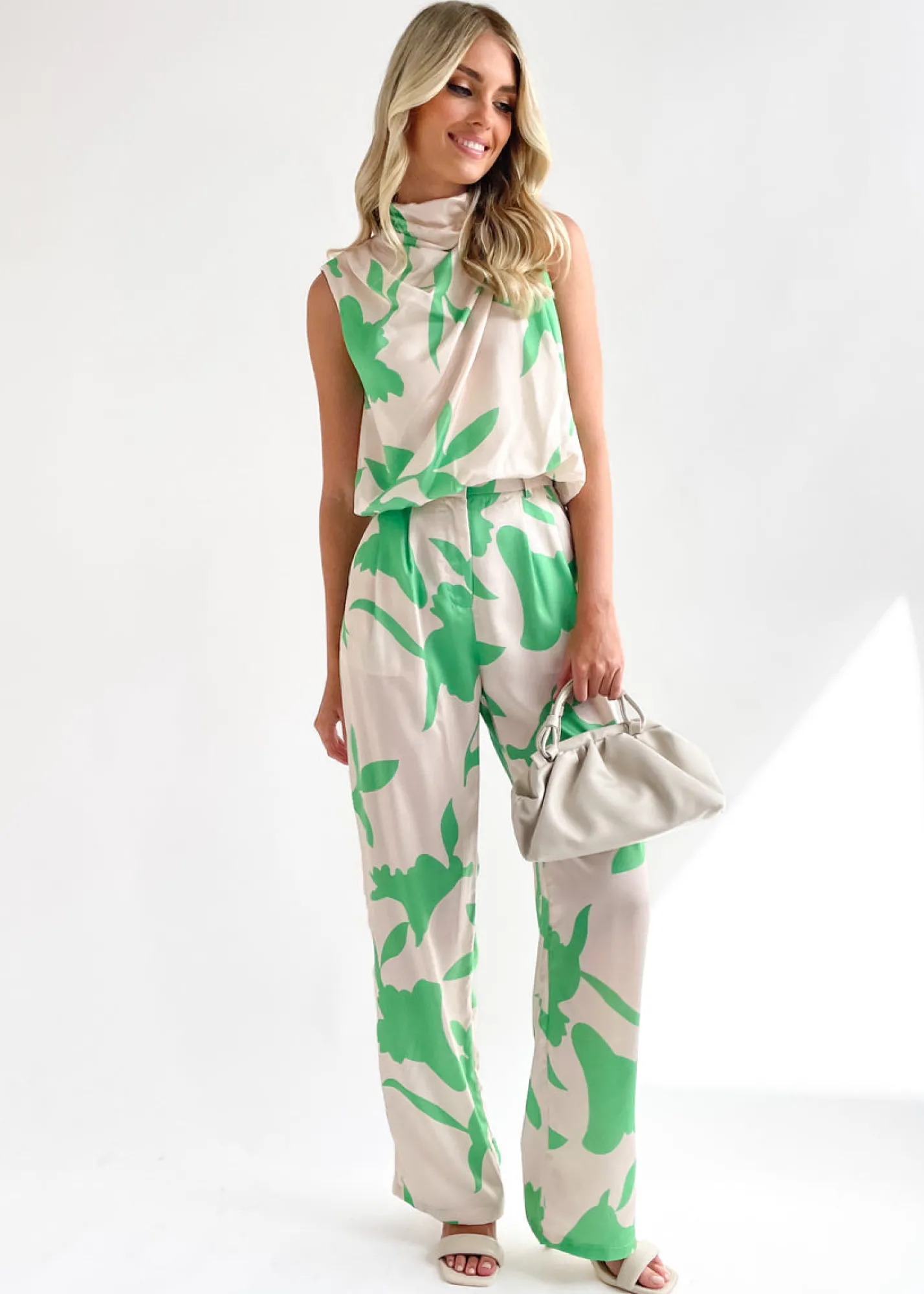 Women Gingham & Heels Sets>Alizzie Pant