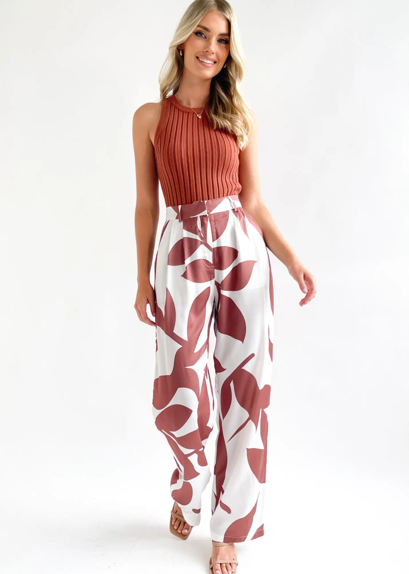 Women Gingham & Heels Pants>Alizzie Pant