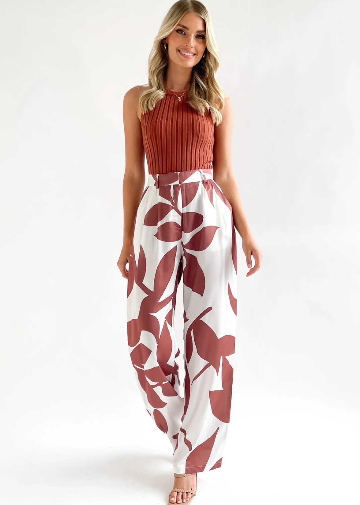 Women Gingham & Heels Pants>Alizzie Pant
