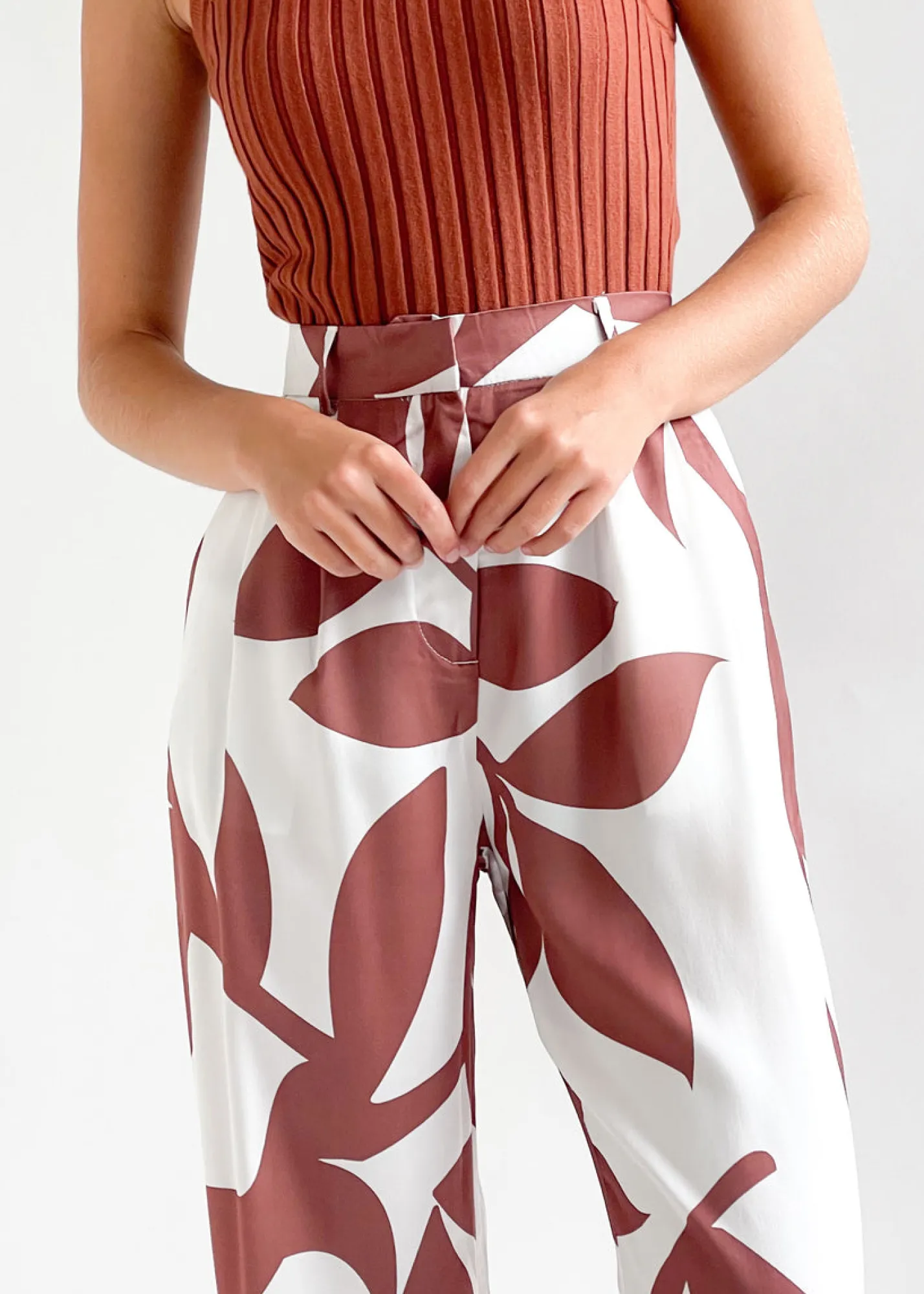 Women Gingham & Heels Pants>Alizzie Pant