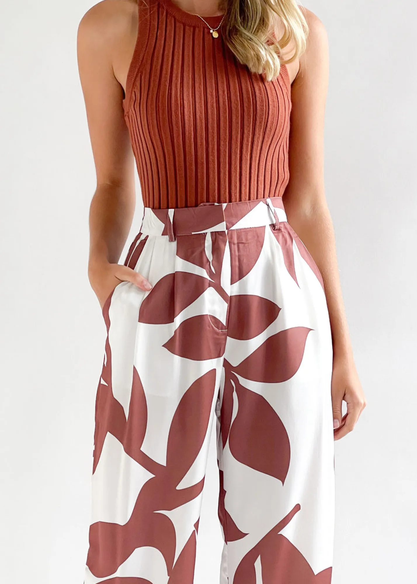 Women Gingham & Heels Pants>Alizzie Pant