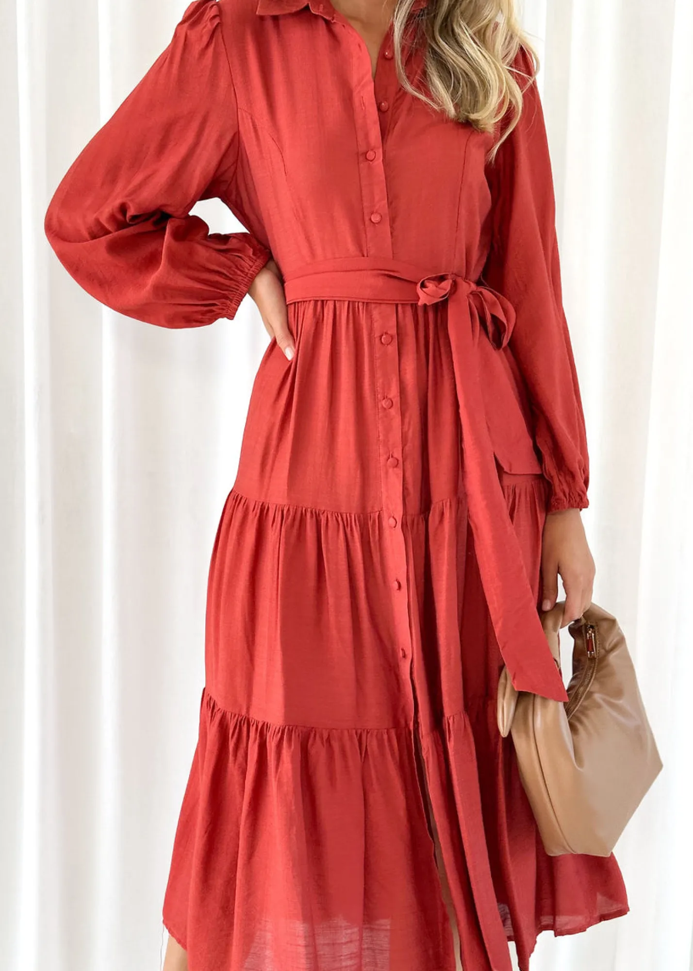 Women Gingham & Heels Midi>Allamaye Midi Dress