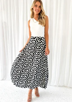 Women Gingham & Heels Skirts>Allanah Midi Skirt
