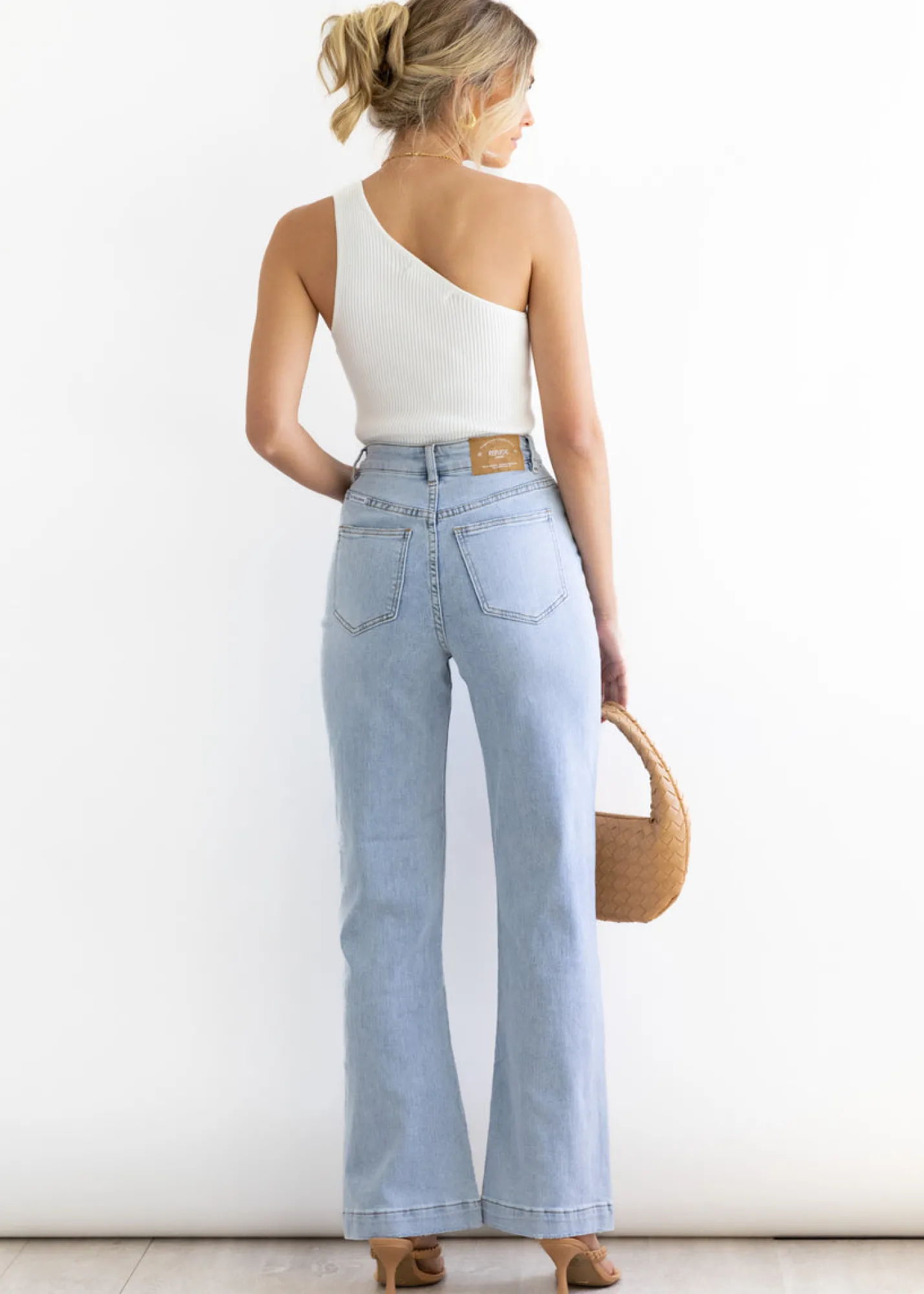 Women Gingham & Heels Jeans>Alyx High Rise Stretch Jean