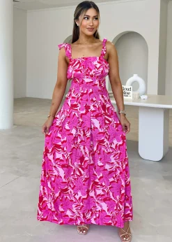Women Gingham & Heels Maxi>Amaley Maxi Dress