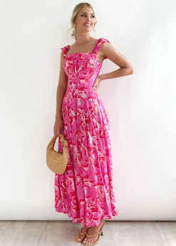 Women Gingham & Heels Maxi><noscript><img width=