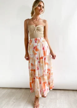 Women Gingham & Heels Skirts>Analee Maxi Skirt
