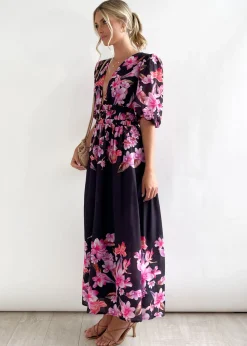 Women Gingham & Heels Maxi><noscript><img width=
