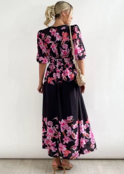 Women Gingham & Heels Maxi><noscript><img width=
