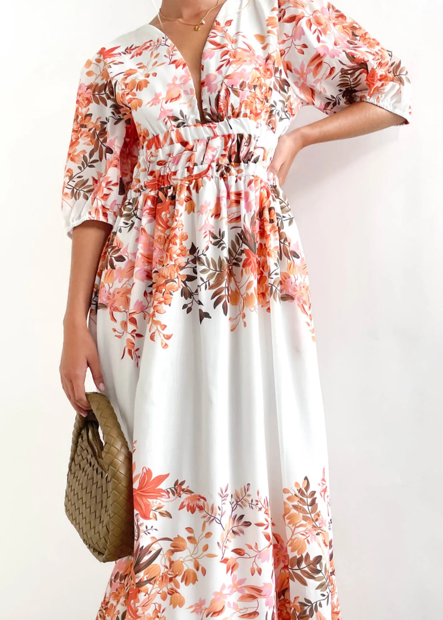 Women Gingham & Heels Maxi>Angiea Maxi Dress