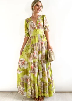 Women Gingham & Heels Maxi>Annabel Maxi Dress