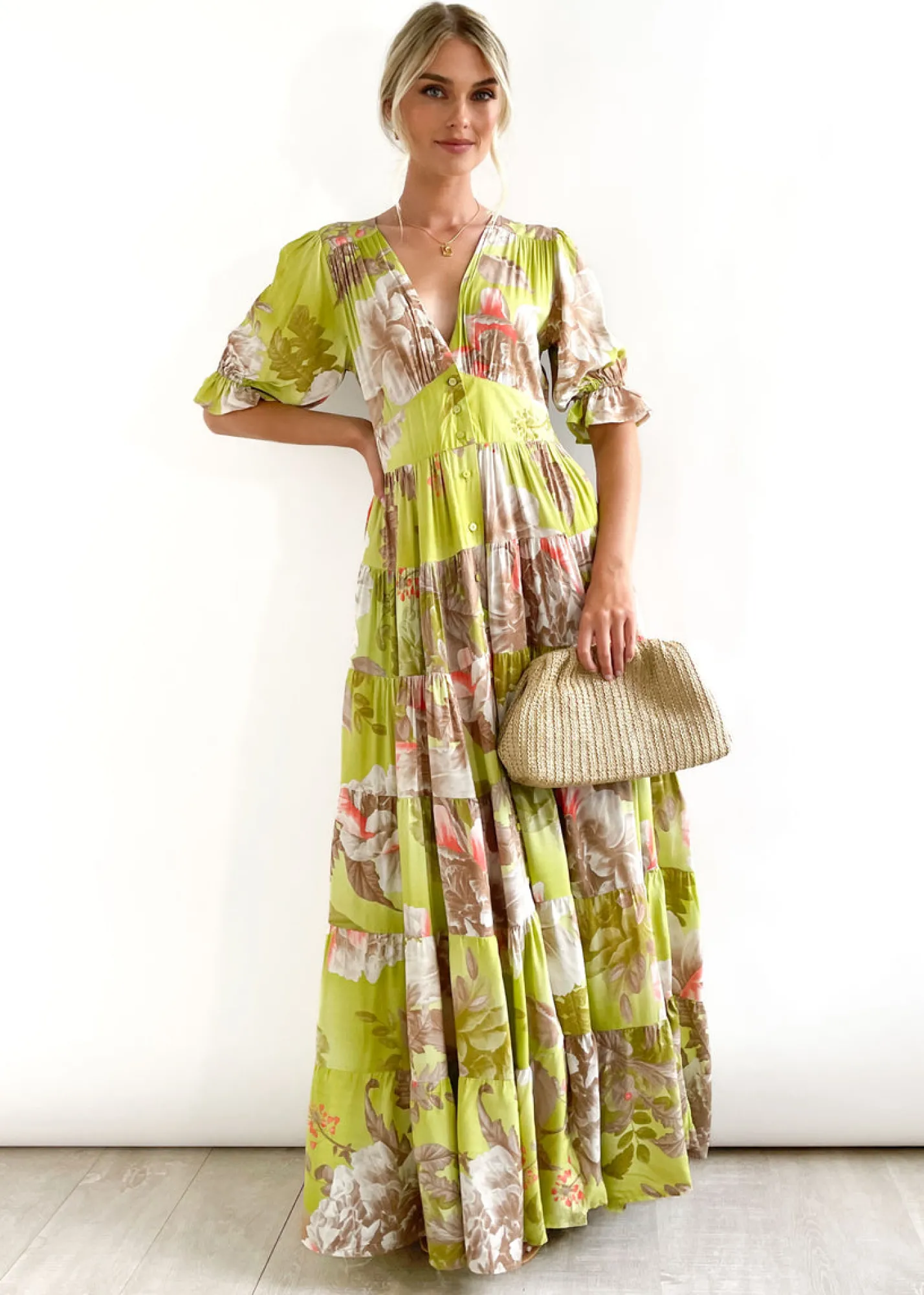 Women Gingham & Heels Maxi>Annabel Maxi Dress