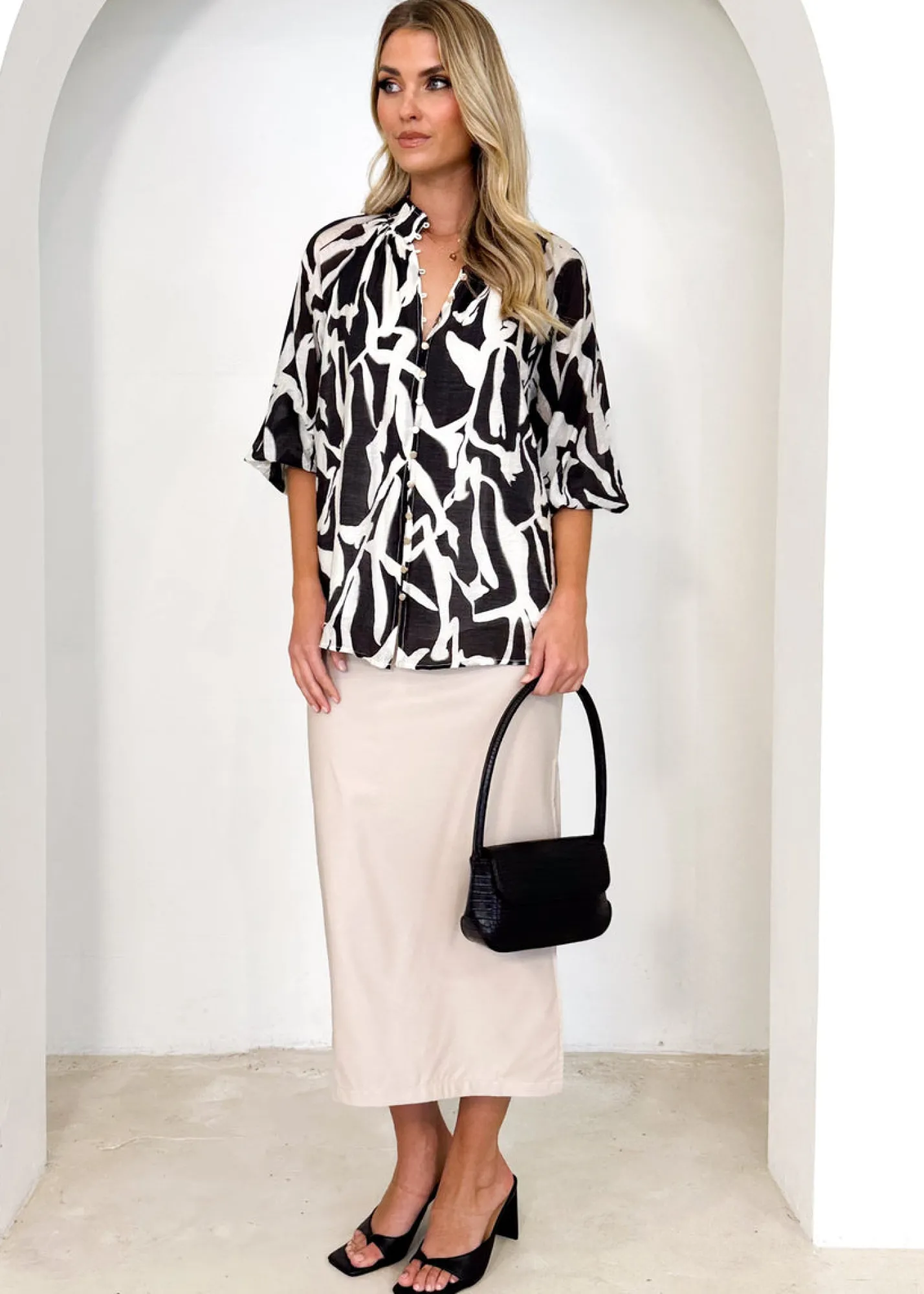 Women Gingham & Heels Shirts>Anniea Shirt