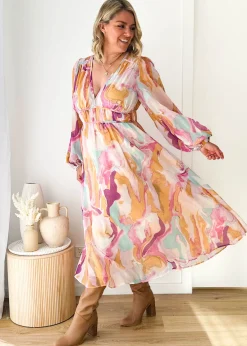 Women Gingham & Heels Maxi><noscript><img width=