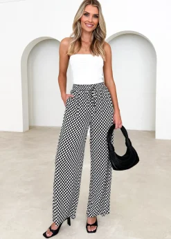 Women Gingham & Heels Sets>Antonella Pants
