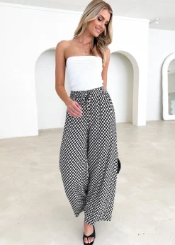 Women Gingham & Heels Sets>Antonella Pants
