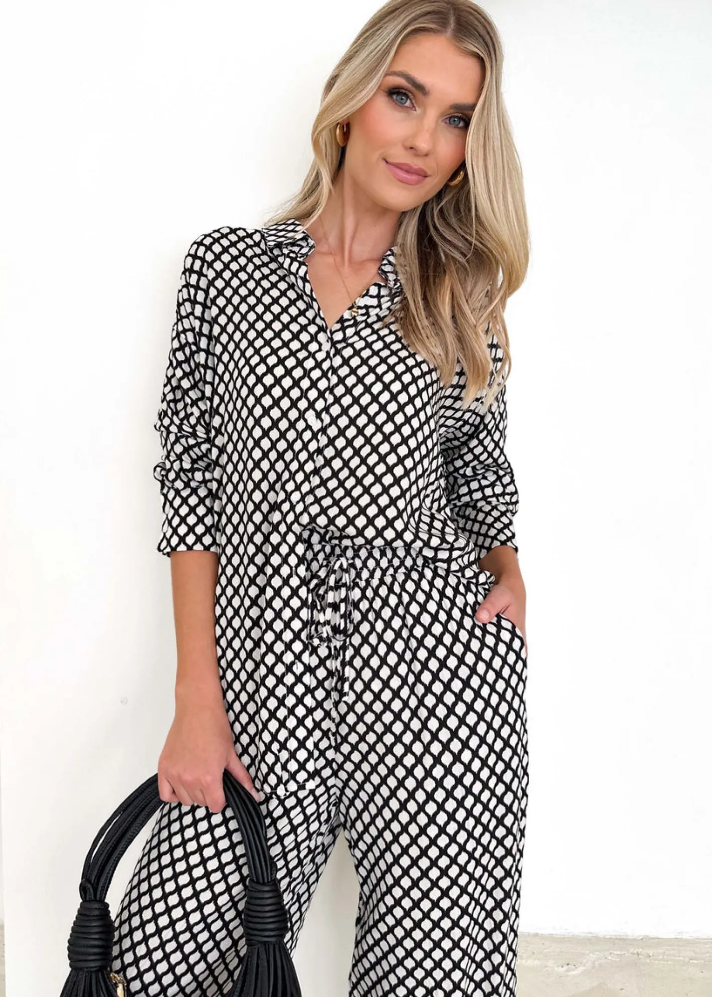 Women Gingham & Heels Sets>Antonella Shirt