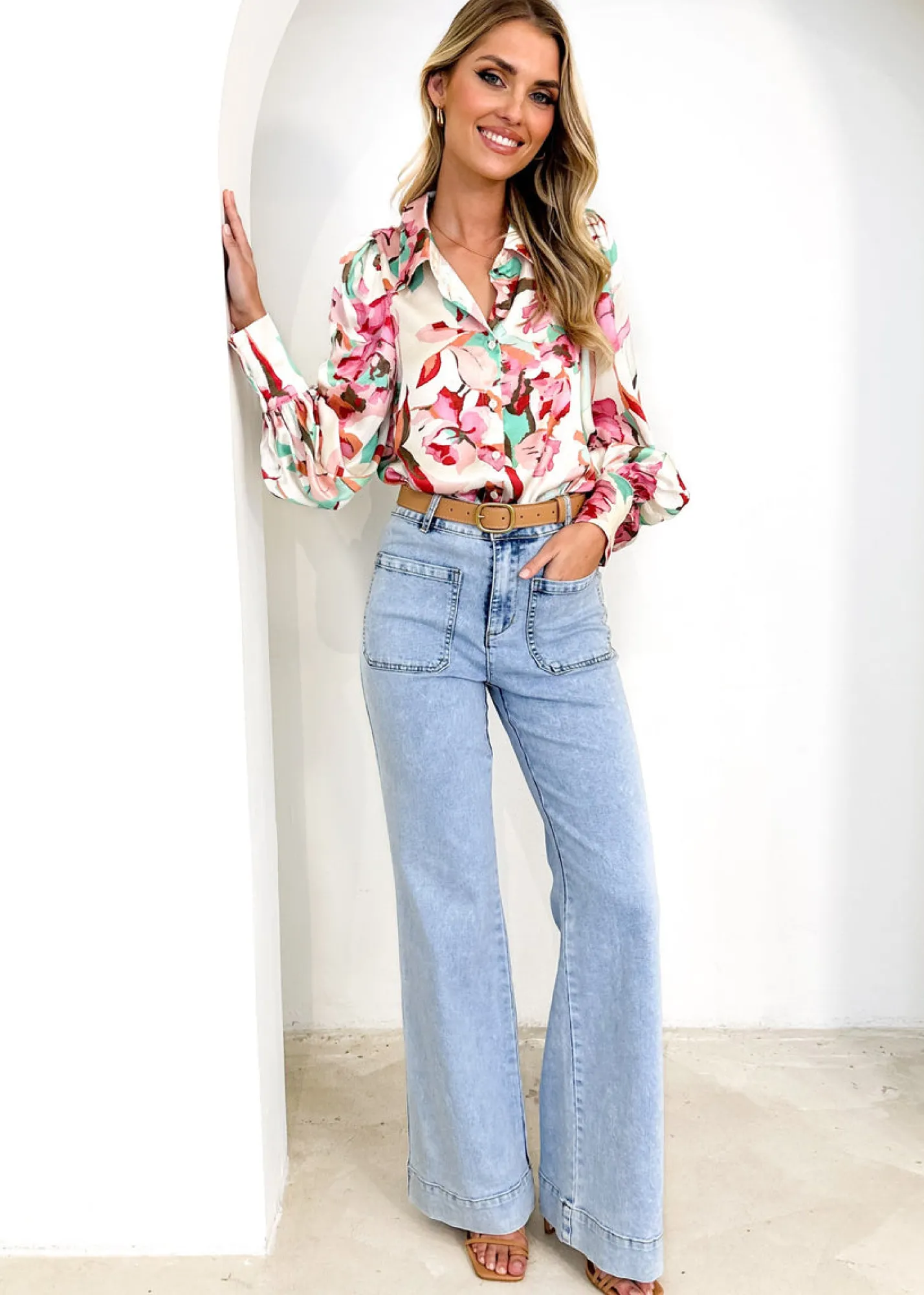 Women Gingham & Heels Shirts>Ardella Shirt