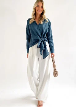 Women Gingham & Heels Blouses><noscript><img width=